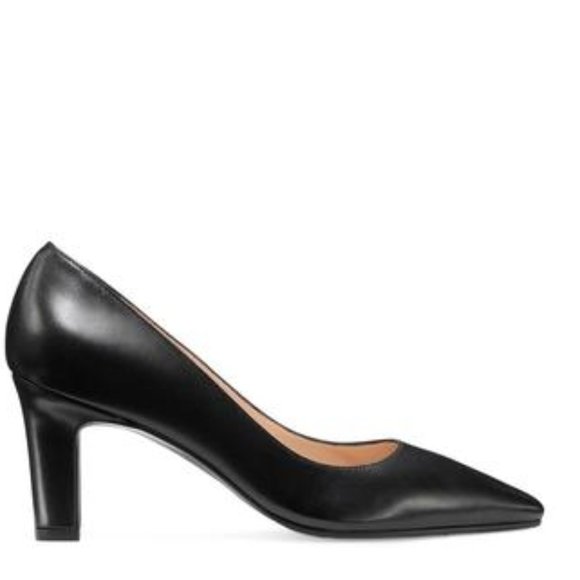stuart weitzman adria leather pumps